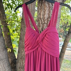 NWT Mulberry bridesmaid dress size A6 convertible straps